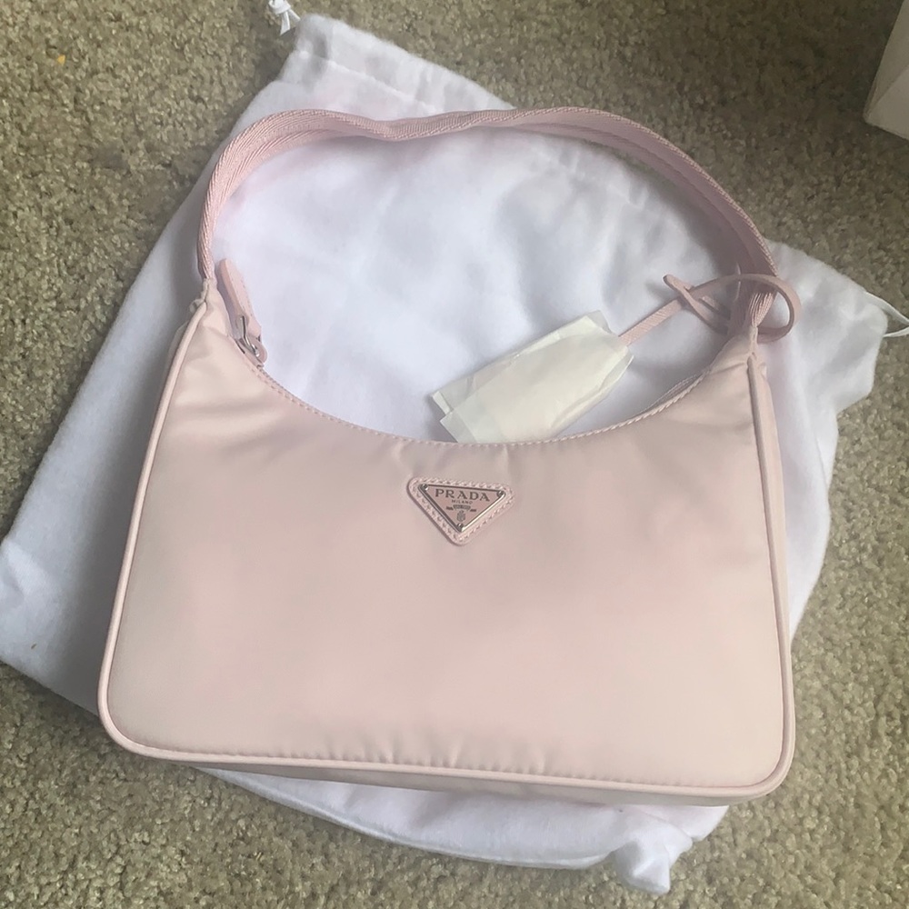 Pink prada bag!